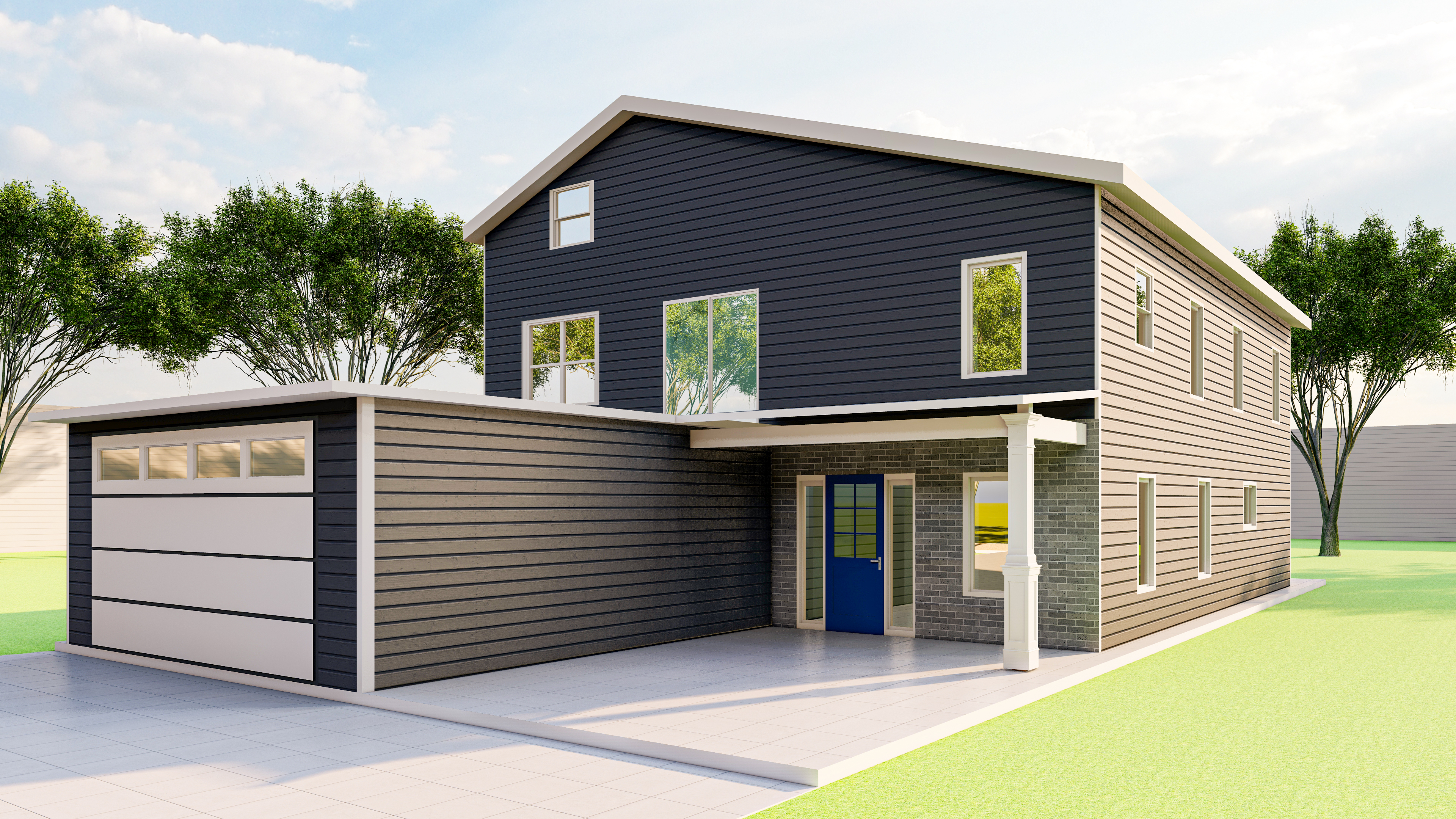The Chieftain — exterior elevation.